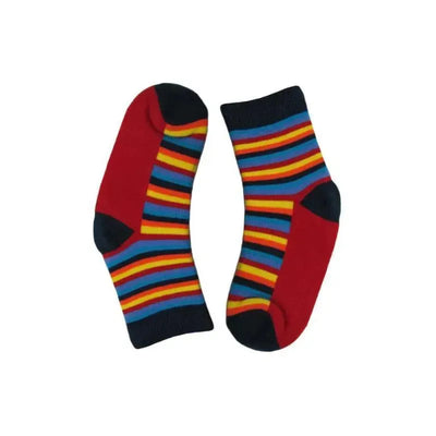 Piero Liventi High Colorful Striped Fun Baby Boy Socks Image 2
