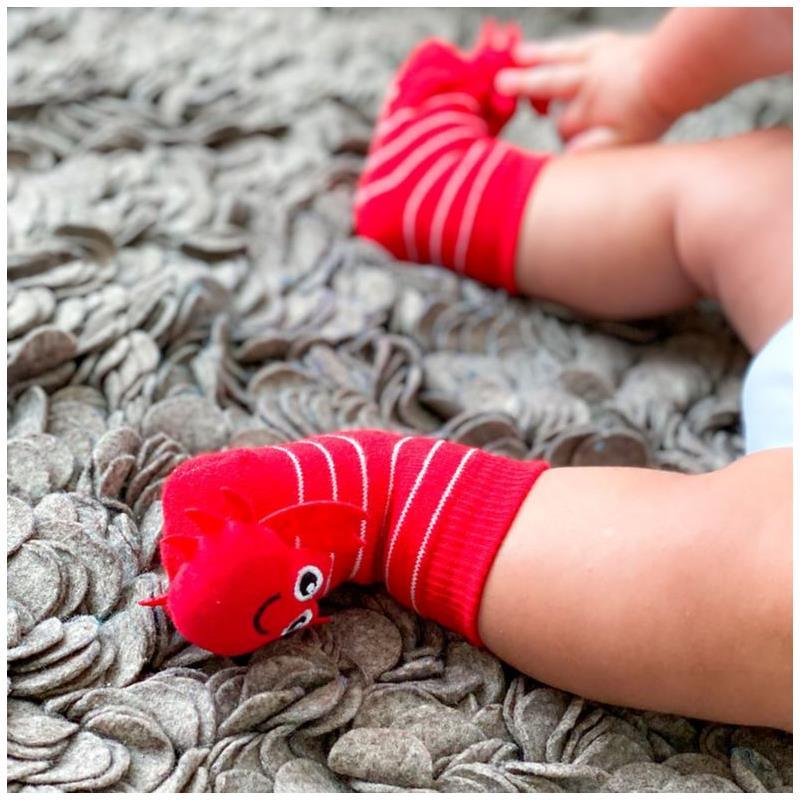 Piero Liventi - Red Crabby Boogie Toes Rattle Socks Image 3