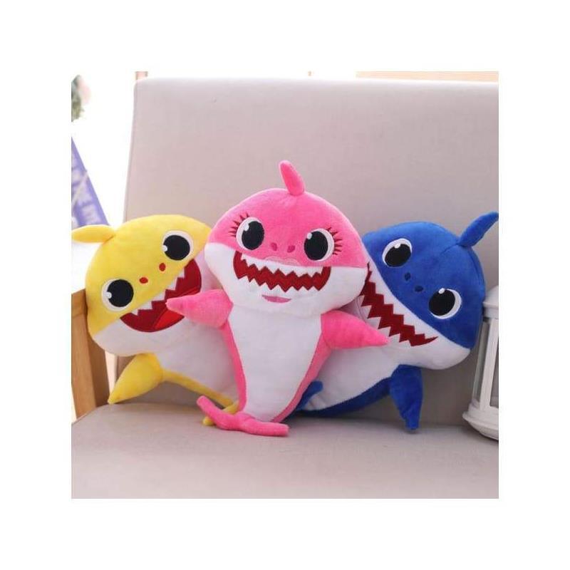 Pinkfong - 10 Plush Sings Baby Shark Song - Assorted Colors Image 1