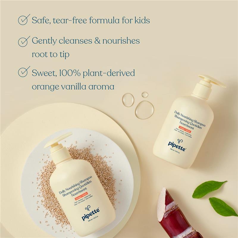 Pipette - Baby Daily Nourishing Shampoo, 11.2Oz Image 3