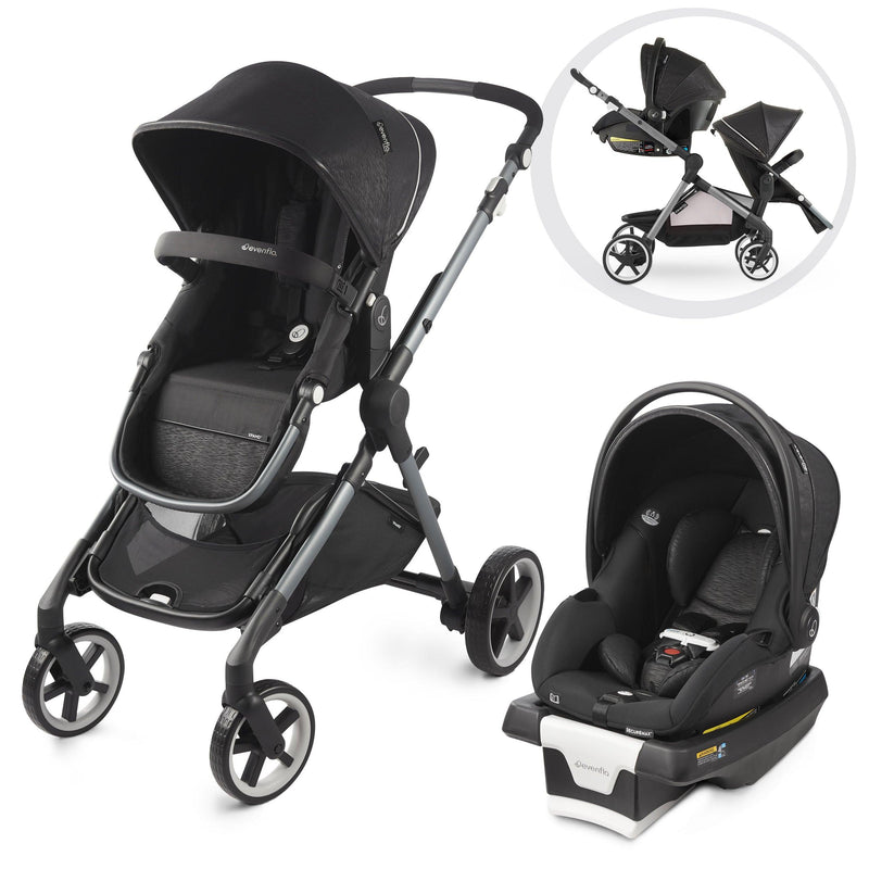 Pivot Xpand Travel System with SecureMax Infant Car Seat incl SensorSafe - MacroBaby