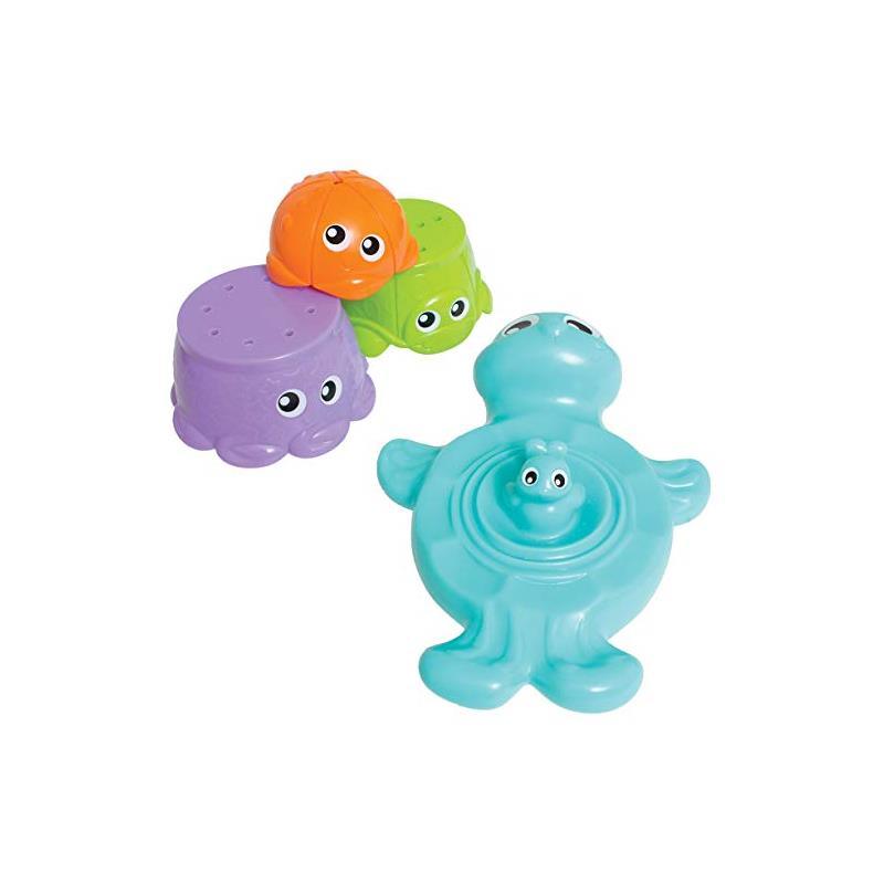 Playgro - Bath Stacking Cup Friends Image 2