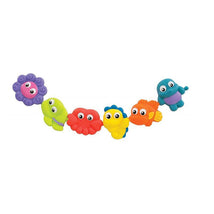 Playgro - Pop And Squirt Buddies (6Pcs) Bath Toy Image 1