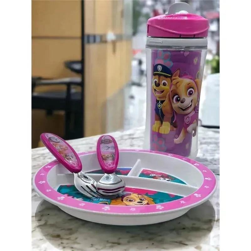 Playtex - Baby Sipsters Stage 4 PAW Patrol Spout Cups, Spill-Proof, Leak-Proof, Break-Proof, Pink, 12 Oz, 1 Count Image 2