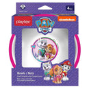 Playtex - Mealtime Paw Patrol Bowls for Girls, 3 Pack Image 1