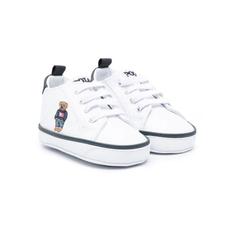 Polo Ralph Lauren Baby - Boy Polo Bear Lace-Up Sneakers Image 1