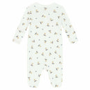 Polo Ralph Lauren Baby - Boys Printed Cotton Coverall, White/Blue Image 2