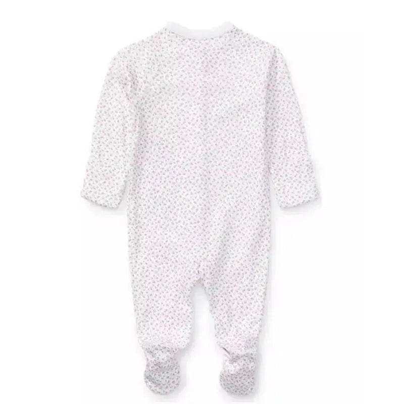 Polo Ralph Lauren Baby - Floral Cotton Coverall, White Floral Image 2