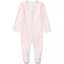 Polo Ralph Lauren Baby - Girl Long-Sleeve Organic Cotton Interlock Knit Coverall, Delicate Pink Image 1