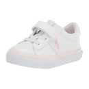 Polo Ralph Lauren Baby - Girl Shoes White Tumbled With Light Pink Image 4