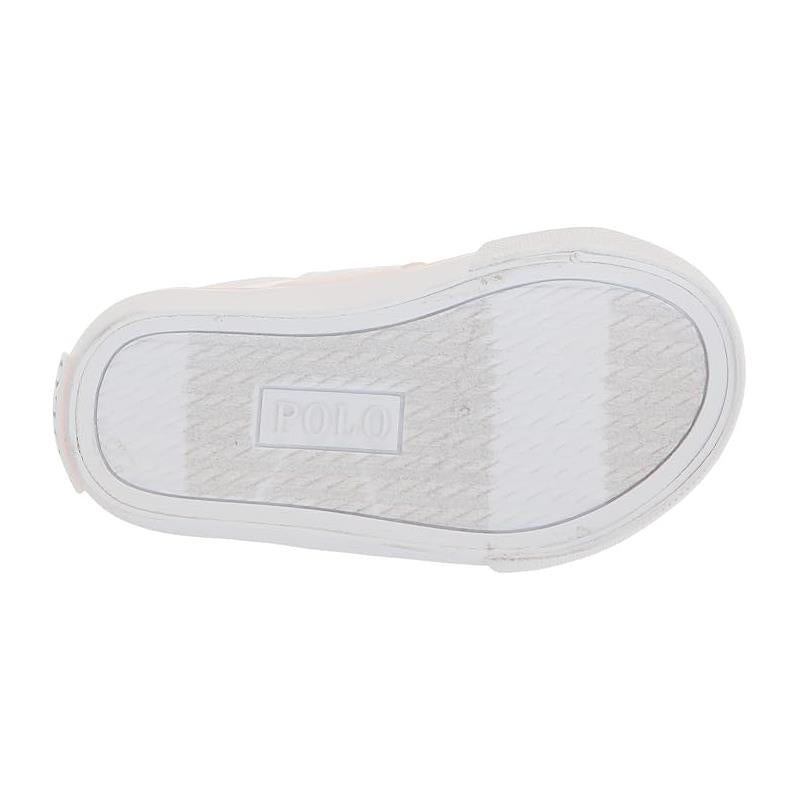 Polo Ralph Lauren Baby - Girl Shoes White Tumbled With Light Pink Image 7