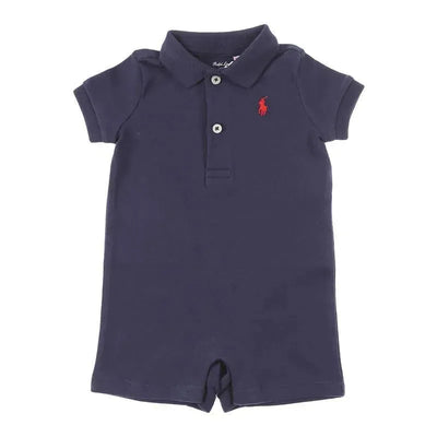 Polo Ralph Lauren Baby - Interlock Polo Shortal, French Navy Image 1