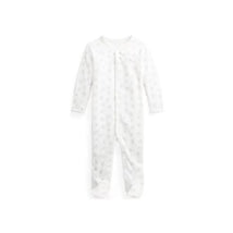 Polo Ralph Lauren Baby - Long-Sleeve Organic Cotton Interlock Knit Coverall, Grey Image 1