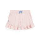 Polo Ralph Lauren Baby - Mid-Rise Mesh Ruffled Shorts, Hint Of Pink Image 1