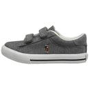 Polo Ralph Lauren Kids' Easton Ii Ez Sneaker Grey Image 6
