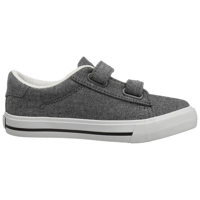 Polo Ralph Lauren Kids' Easton Ii Ez Sneaker Grey Image 7
