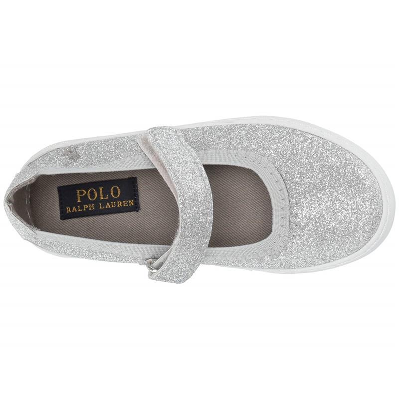 Polo Ralph Lauren - Leyah Mary Jane Shoes, Silver Glitter Image 7
