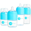 Pop Yum - Baby Bottle Starter Set 4 Pack, Blue Image 1