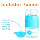 Pop Yum - Baby Bottle Starter Set 4 Pack, Blue Image 5