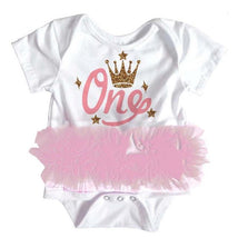 Popatu Baby Tutu Bodysuit One/ Crown 12M Image 1