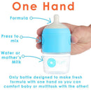 Popyum - 2Pk Anti-Colic Formula Making Baby Bottle 5 Oz, Sky Blue Image 7