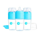 Popyum - 3Pk Anti-Colic Formula Making Baby Bottle 9 Oz, Sky Blue Image 5