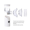 Portable Nebulizer Machine for Adults & Kids | Travel Inhaler with 2 Mouthpieces | Mesh Nebulizer Machine Image 3