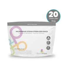 Primo Passi 10Pc Microwave Steam Sterilizer Bags Image 1