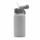 Primo Passi 12 oz Kids Insulated Straw Water Bottle, Gray Image 5