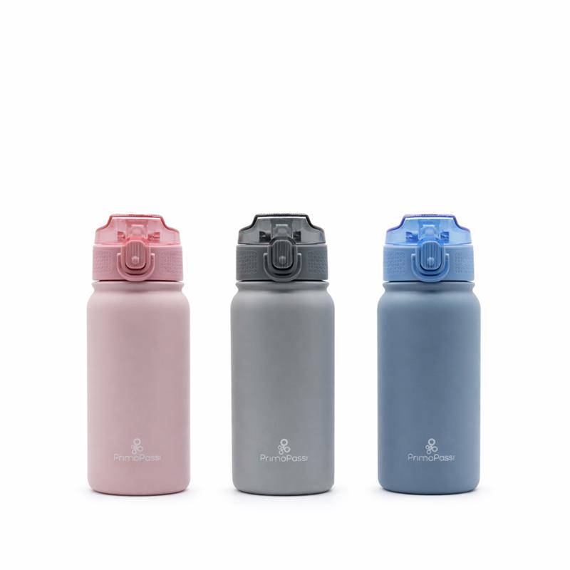 Primo Passi 12 oz Kids Insulated Straw Water Bottle, Pink Image 5