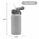 Primo Passi 12 oz Kids Insulated Straw Water Bottle, Pink Image 8
