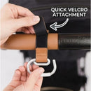 Primo Passi - 2Pk Leather Stroller Hook Camel Image 4