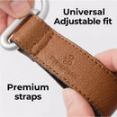 Primo Passi - 2Pk Leather Stroller Hook Camel Image 6