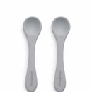 Primo Passi 2Pk Silicone Spoon, Senior Gray Image 1