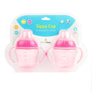 Primo Passi 5 oz. 2-Pack Sippy Cups 4 months, Pink Image 2