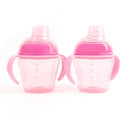 Primo Passi 5 oz. 2-Pack Sippy Cups 4 months, Pink Image 4