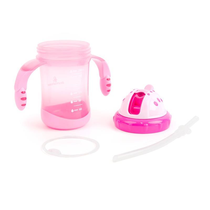 Primo Passi - Straw Cup 7Oz, Pink Image 5