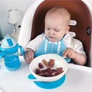 Primo Passi Baby Suction Bowl Feeding Set, Blue Image 5