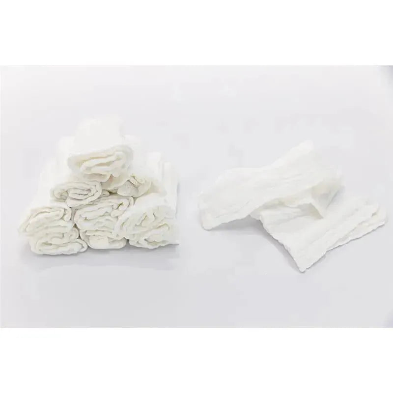 Primo Passi Baby Washcloths, White Image 3