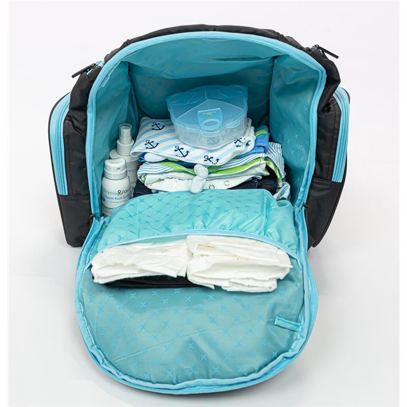 Primo Passi - Blue Backpack Diaper Bag Image 4