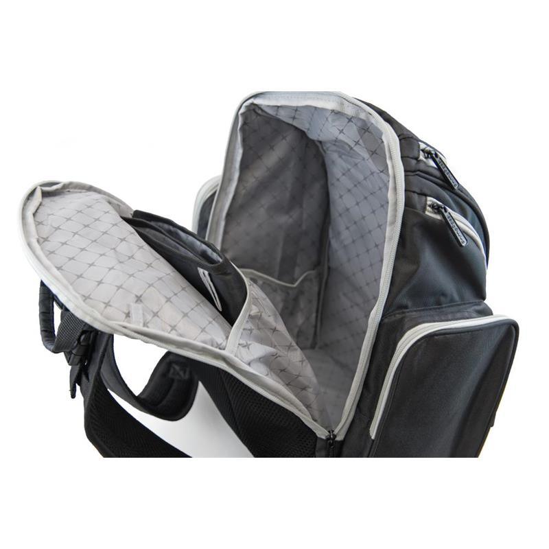 Primo Passi - Grey Backpack Diaper Bag Image 3
