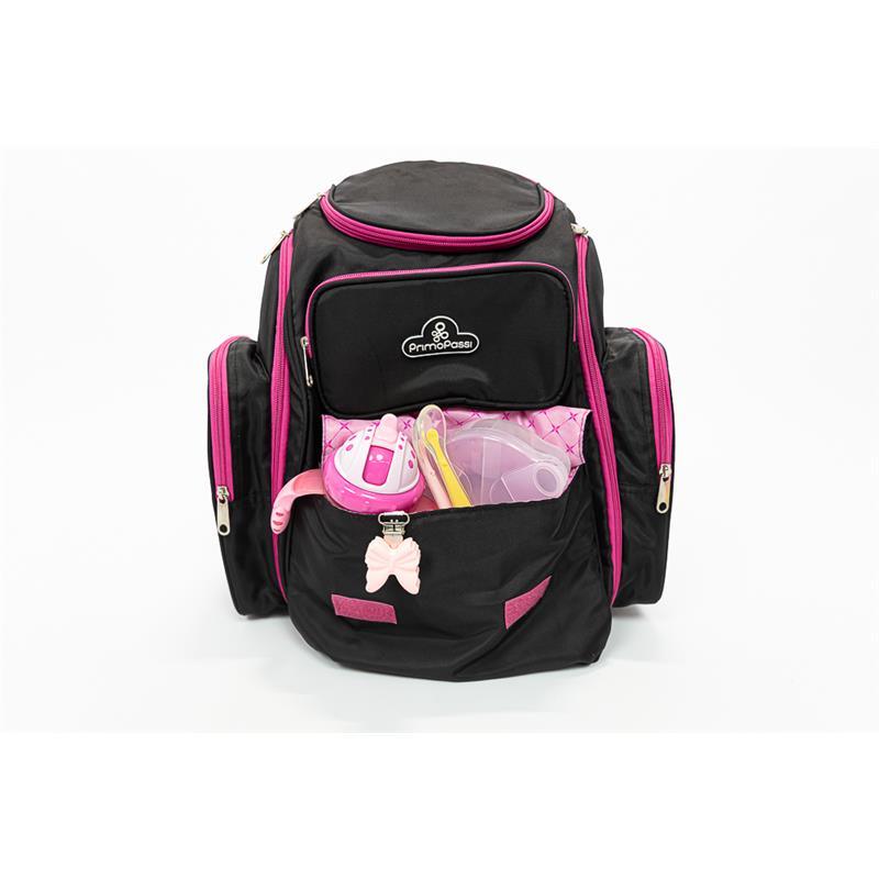 Primo Passi - Pink Backpack Diaper Bag  Image 7