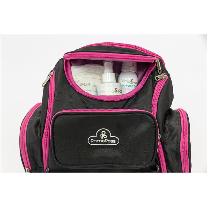 Primo Passi - Backpack Diaper Bag, Pink Image 5