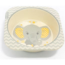 Primo Passi - Bamboo Fiber Kids Square Bowl - Little Elephant Image 4