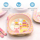 Primo Passi - Bamboo Fiber Kids Square Bowl, Metoo Image 3