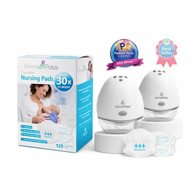 Primo Passi - Double Electric Hand-Free Breast Pump & Lactation Massager Image 1