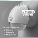 Primo Passi Double Electric Hands-Free Breast Pump with Case Image 2