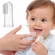 Primo Passi - Finger Silicone Toothbrush with Case Holder Image 1