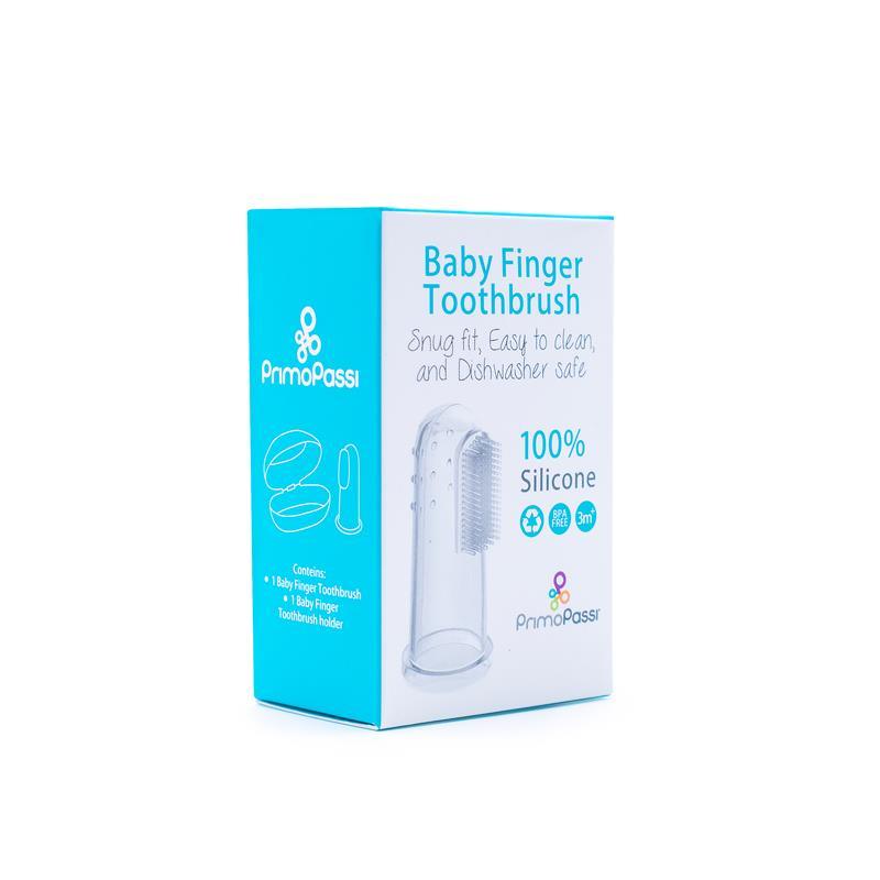 Primo Passi - Finger Silicone Toothbrush with Case Holder Image 3
