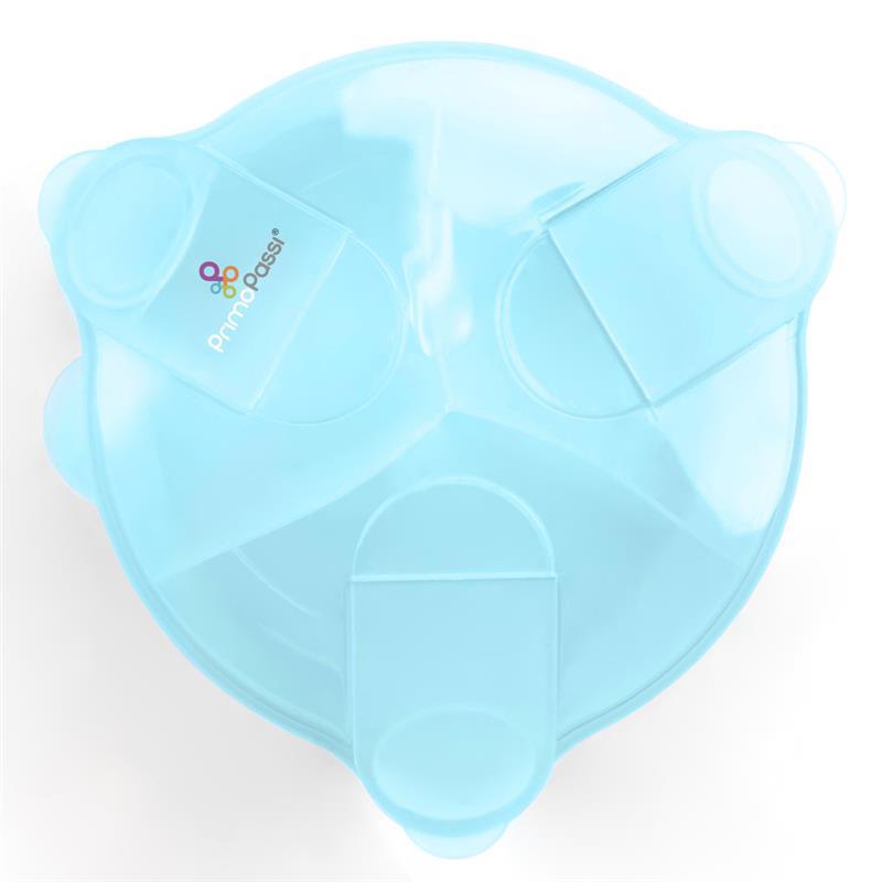 Primo Passi Formula Dispenser | On-The-Go Baby Formula Dispenser | BPA Free Milk Powder Storage Container - Blue Image 4